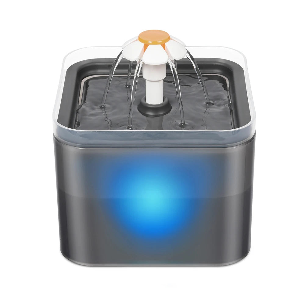 Bebedouro Automático Gatoon™ 2L para Gatos e Cães | LED, USB e Filtragem 4 Camadas