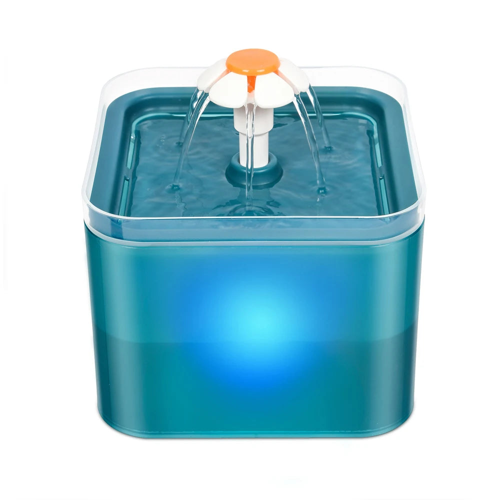 Bebedouro Automático Gatoon™ 2L para Gatos e Cães | LED, USB e Filtragem 4 Camadas
